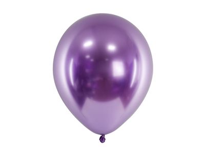 Glossy lila ballong