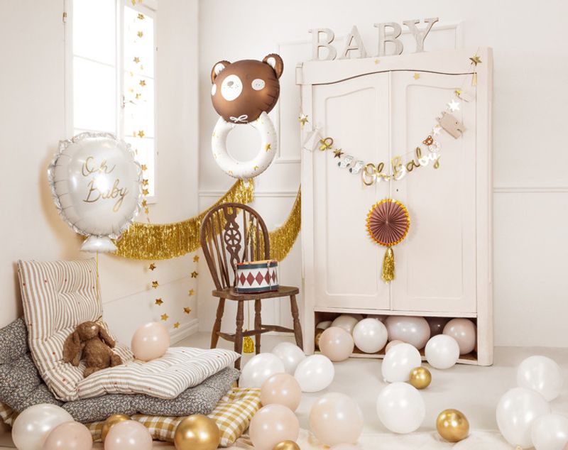 Folieballong, Teddy Skallra