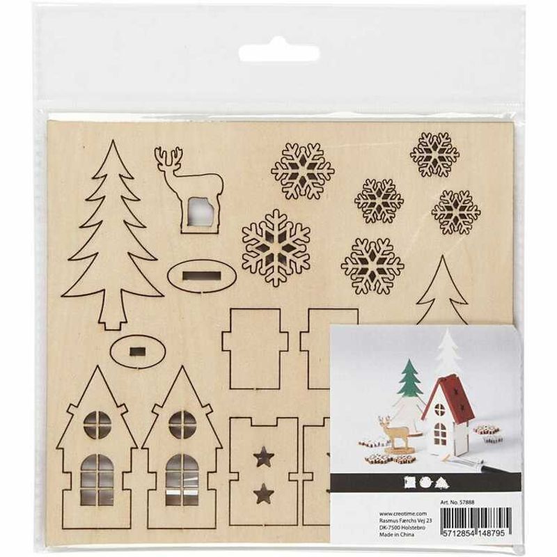 Träfigurer, Jultema