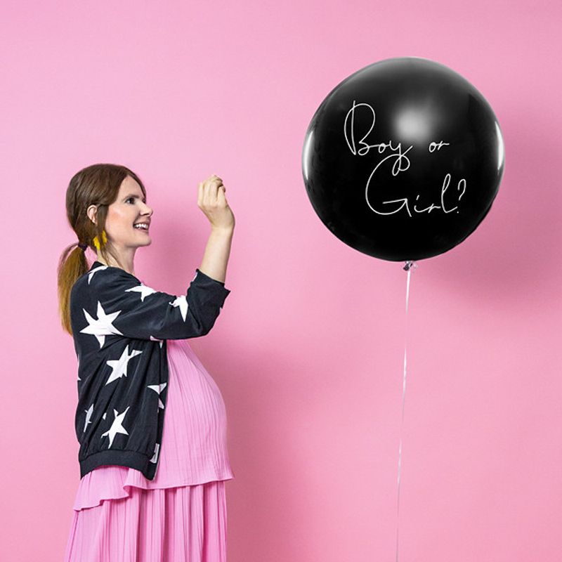 Gender Reveal ballong, stor, pojke