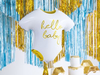 Folieballong, hello baby