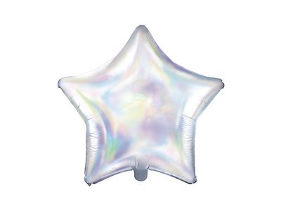 Folieballong, stjärna, iridescent