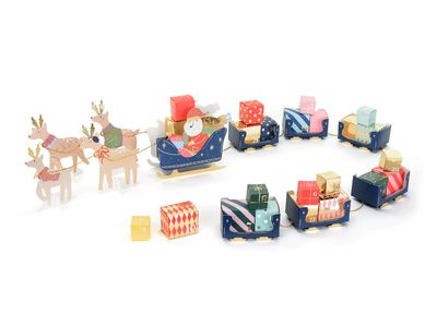 Julkalender släde