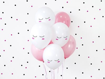 2-års kalas kit, roséguld/rosa