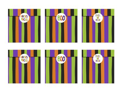 Halloween Dekoration, Paket Standard