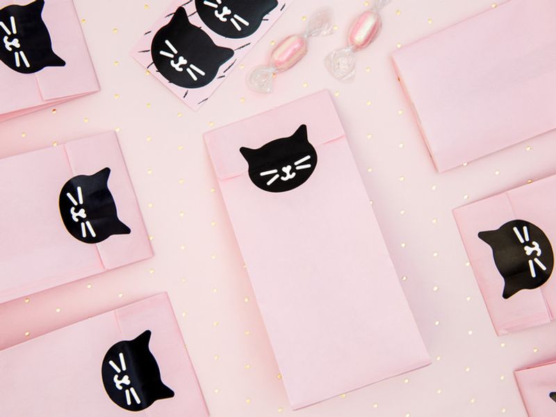 Godispåse, katt, 6-pack