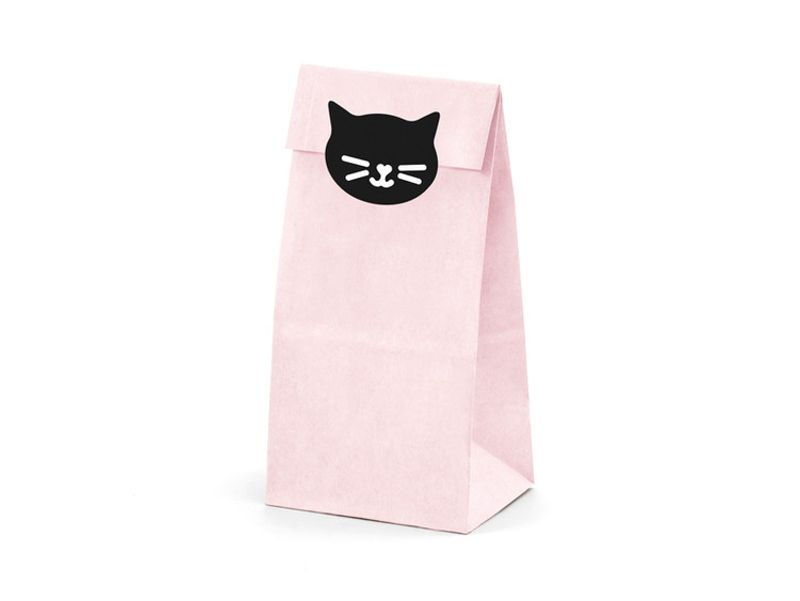 Godispåse, katt, 6-pack