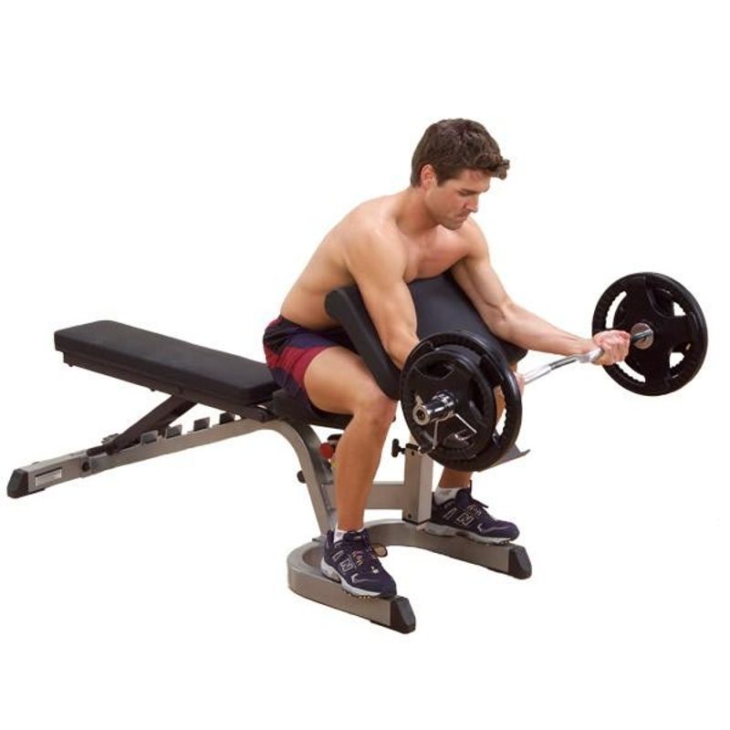Arm curl -lauta penkkiin