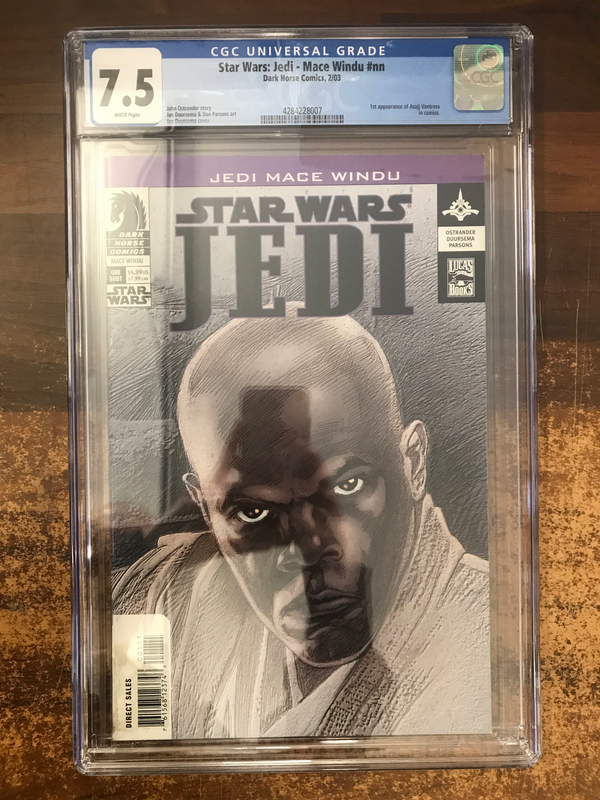 CGC 7,5 STAR WARS: JEDI - MACE WINDU #1