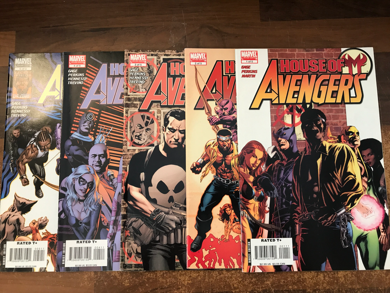 House of M Avengers (2007) #1-5 (complete)