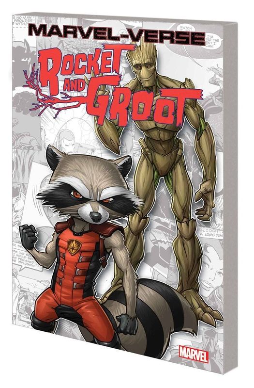 MARVEL-VERSE TP ROCKET AND GROOT