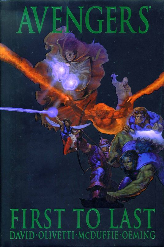 AVENGERS PREM HC FIRST TO LAST