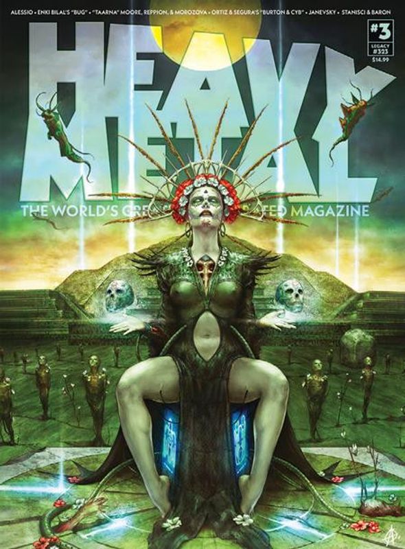 HEAVY METAL MAGAZINE #3 CVR C AUGUSTIN ALLESSIO VAR 