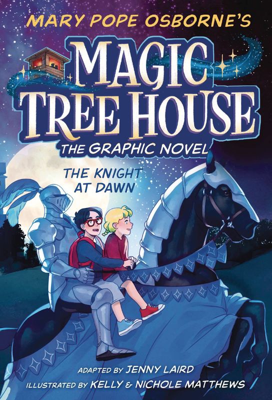 MAGIC TREE HOUSE HC GN VOL 02 KNIGHT AT DAWN