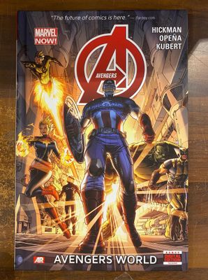 AVENGERS PREM HC VOL 01 AVENGERS WORLD