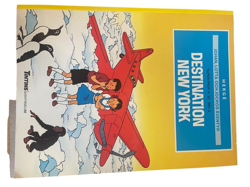 Johan, Lotta och Jockos äventyr Destination New York Super-prop H. 22 Del 2   SC