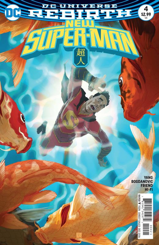 NEW SUPER MAN #4 VAR ED