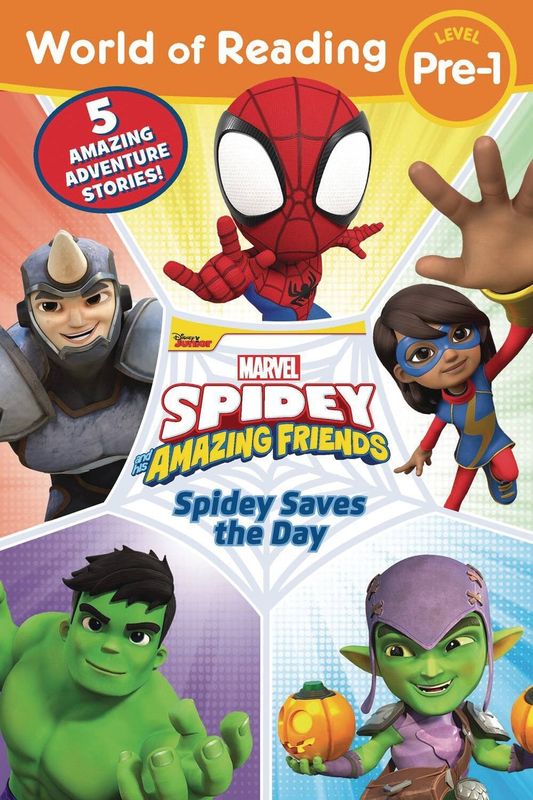 WORLD OF READING SPIDEY & HIS AMAZING FRIENDS SPIDEY SAVES THE DAY