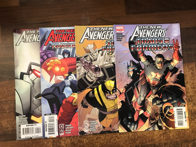 New Avengers Transformers (2007) #1-4 (complete)