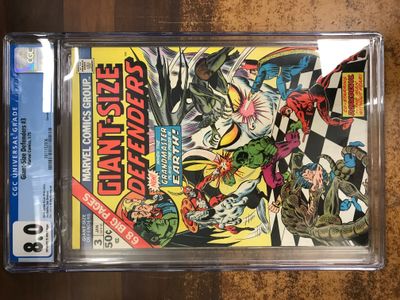 CGC 8,0 GIANT-SIZE DEFENDERS #3