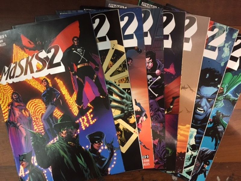 Masks 2 (2015 Dynamite) #1-8 (complete)