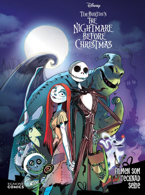 Nightmare before christmas - Den grafiska romanen HC