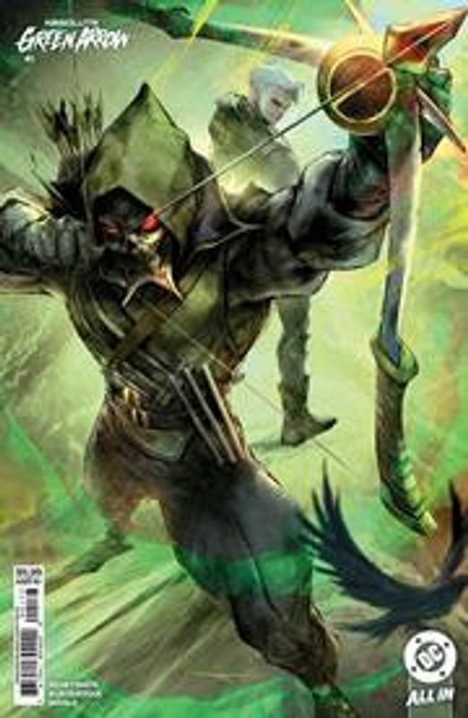 ABSOLUTE GREEN ARROW #1 (OF 6) 2ND PTG CVR B IVAN TAO CARD STOCK VAR