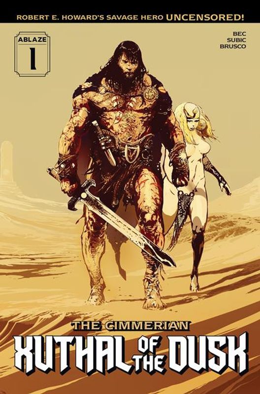 CIMMERIAN XUTHAL OF THE DUSK #1 (OF 3) CVR B STEVAN SUBIC VAR