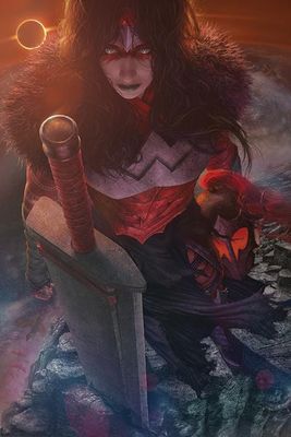 ABSOLUTE WONDER WOMAN #22 CVR C RAHZZAH CARD STOCK VAR