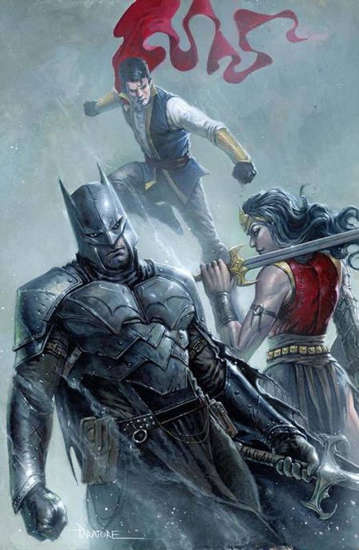 DARK KNIGHTS OF STEEL II #1 (OF 12) CVR C DAVIDE PARATORE CARD STOCK VAR