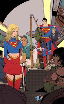 SUPERMAN UNLIMITED #15 CVR B ZOE THOROGOOD CARD STOCK VAR (THE REIGN OF THE SUPERBOYS)
