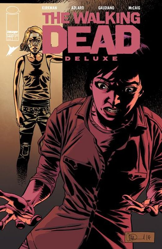 WALKING DEAD DELUXE #140 CVR B CHARLIE ADLARD & DAVE MCCAIG VAR 