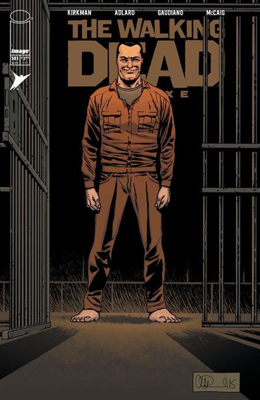 WALKING DEAD DELUXE #141 CVR B CHARLIE ADLARD & DAVE MCCAIG VAR 