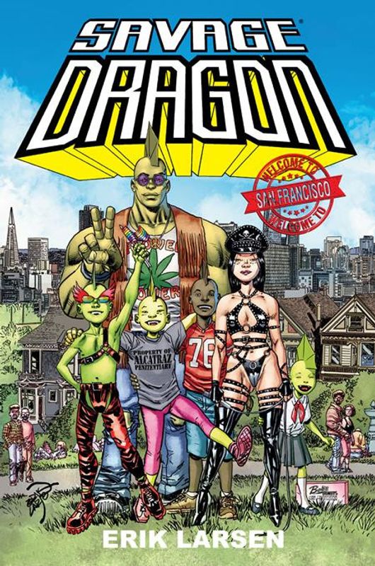 SAVAGE DRAGON WELCOME TO SAN FRANCISCO TP 