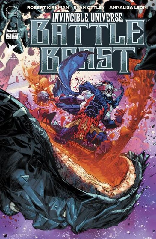 INVINCIBLE UNIVERSE BATTLE BEAST #3 5TH PTG