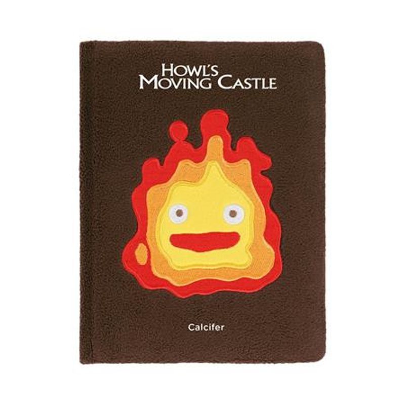 STUDIO GHIBLI HOWLS MOVING CASTLE CALCIFER PLUSH JOURNAL HC