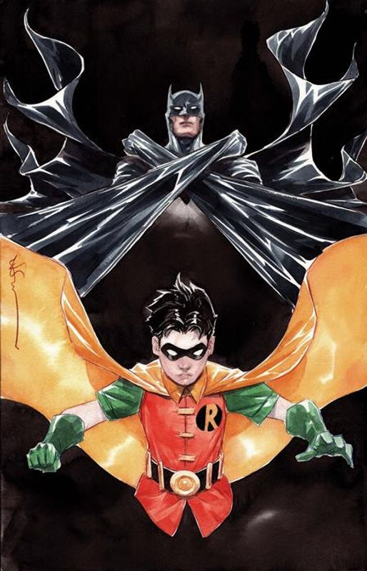 BATMAN & ROBIN YEAR ONE DYNAMIC DUOS #1 (OF 12) CVR C DUSTIN NGUYEN CARD STOCK VAR
