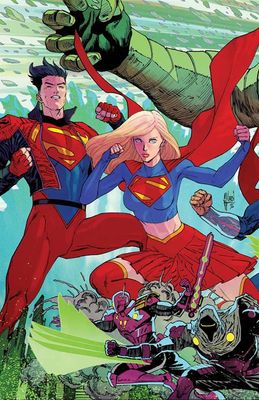 SUPERGIRL #16 CVR A GUILLEM MARCH CONNECTING (KINGDOM OF ZOD)