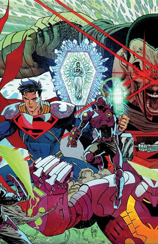 ACTION COMICS #1101 CVR A GUILLEM MARCH CONNECTING (KINGDOM OF ZOD)