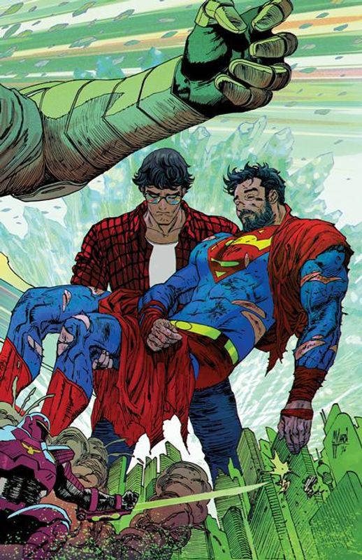 SUPERMAN #41 CVR A GUILLEM MARCH CONNECTING (KINGDOM OF ZOD)