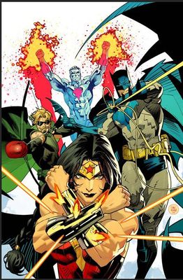 JUSTICE LEAGUE UNLIMITED #22 CVR A DAN MORA