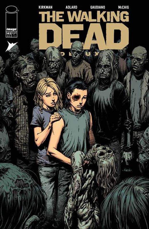 WALKING DEAD DELUXE #143 CVR A DAVID FINCH & DAVE MCCAIG 