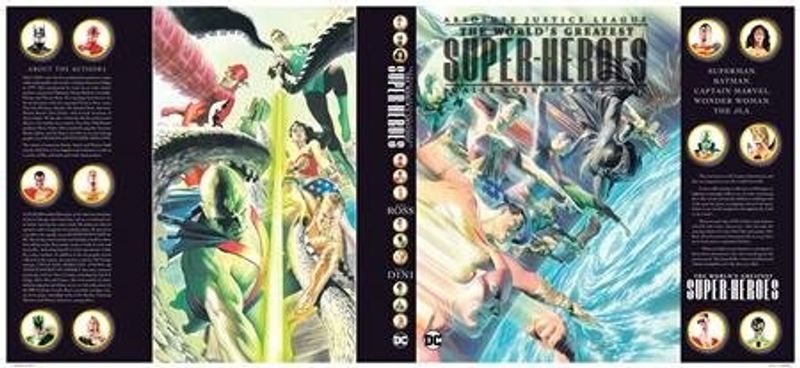 ABSOLUTE JUSTICE LEAGUE THE WORLDS GREATEST SUPER-HEROES BY ALEX ROSS & PAUL DINI HC (2024 EDITION)