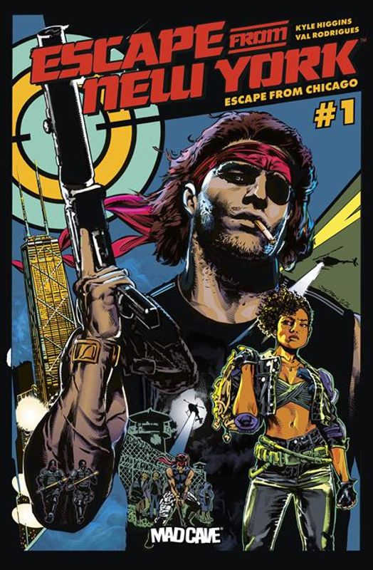 ESCAPE FROM NEW YORK ESCAPE FROM CHICAGO #1 CVR A STEPHEN MOONEY