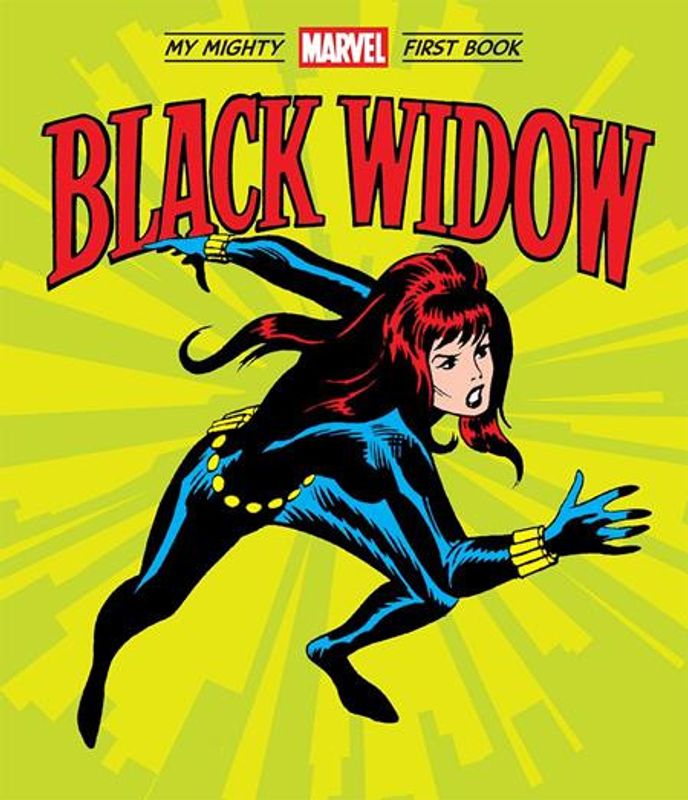 BLACK WIDOW MY MIGHTY MARVEL FIRST BOOK HC