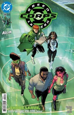 GREEN LANTERN CORPS #20 CVR A FERNANDO PASARIN & OCLAIR ALBERT
