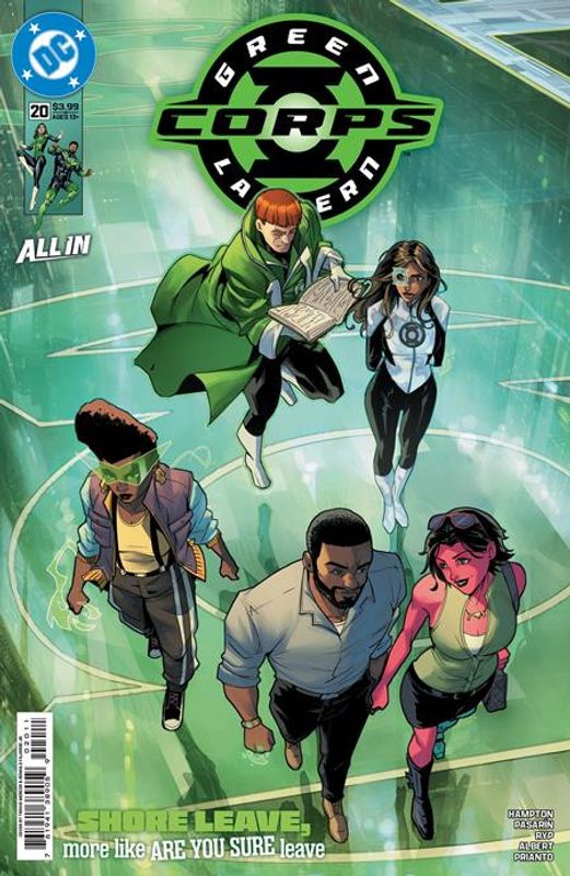 GREEN LANTERN CORPS #20 CVR A FERNANDO PASARIN & OCLAIR ALBERT