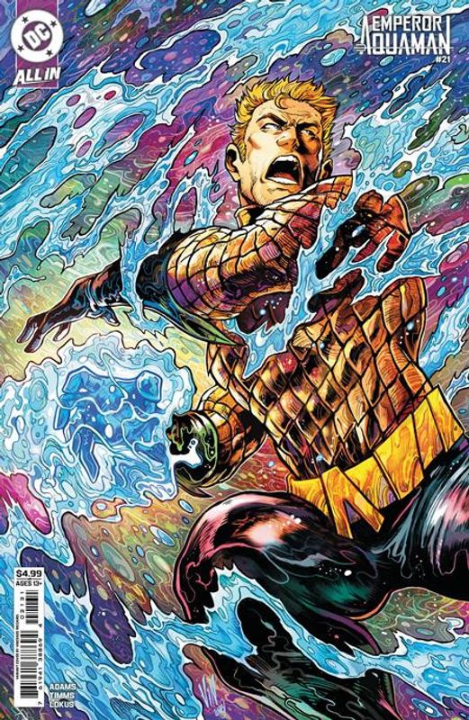 EMPEROR AQUAMAN #21 CVR C VINCENZO RICCARDI CARD STOCK VAR