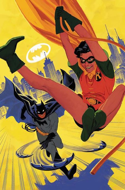 BATMAN & ROBIN YEAR ONE DYNAMIC DUOS #2 (OF 12) CVR B DAVID TALASKI CARD STOCK VAR