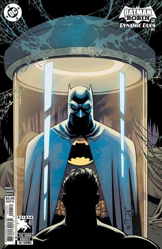 BATMAN & ROBIN YEAR ONE DYNAMIC DUOS #2 (OF 12) CVR E GREG CAPULLO & SANDRA HOPE DARK KNIGHT RETURNS 40TH ANNIVERSARY CARD STOCK VAR